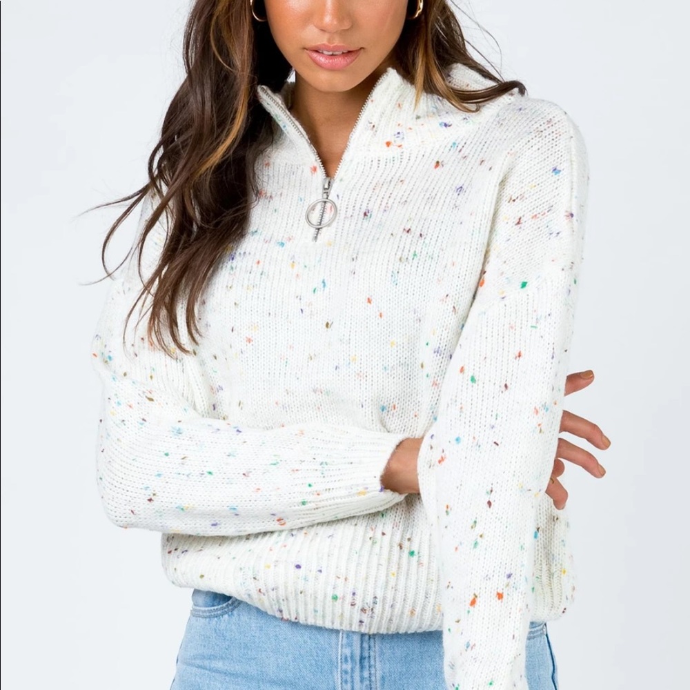 Princess Polly Zipper Sweater